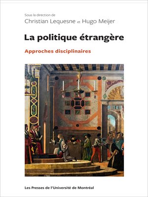 cover image of La politique étrangère